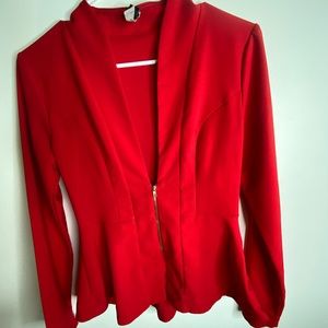 Red Blazer